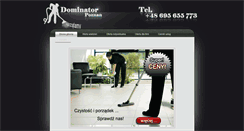 Desktop Screenshot of dominator-poznan.pl