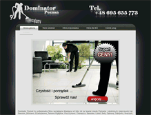 Tablet Screenshot of dominator-poznan.pl